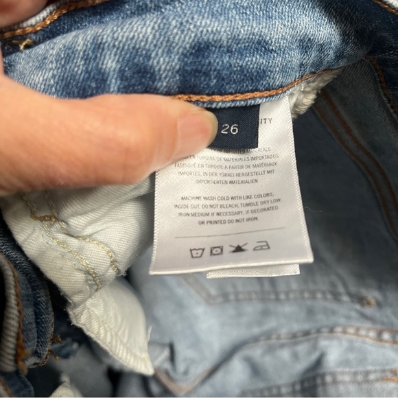 Citizens of Humanity rocket ankle Blue Women's Skinny Jeans Sz 26 - Picture 7 of 13